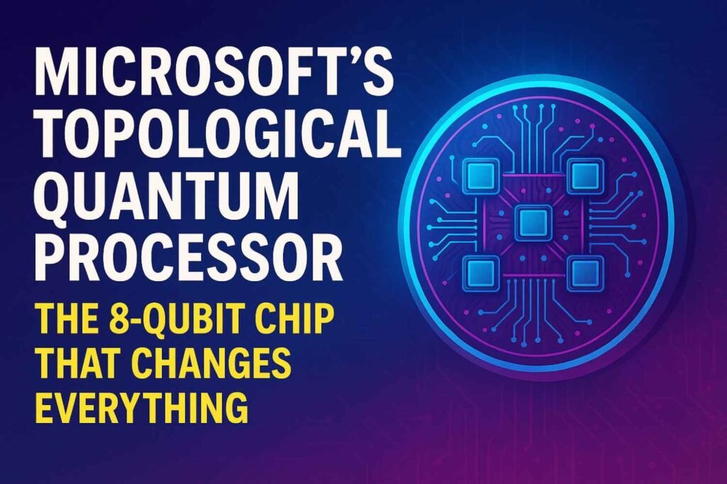Microsoft 8-Qubit Topological Quantum Processor Breakthrough