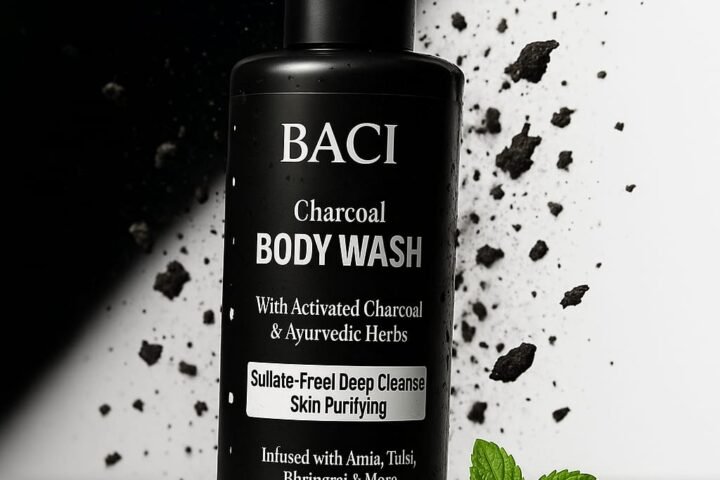 Baci Activated Charcoal Body Wash