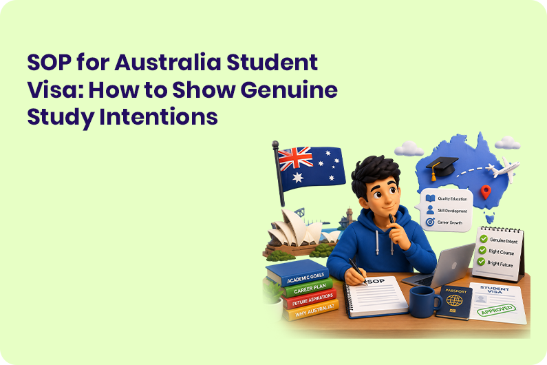 SOP for Australia Student Visa How to Show Genuine Study Intentions
